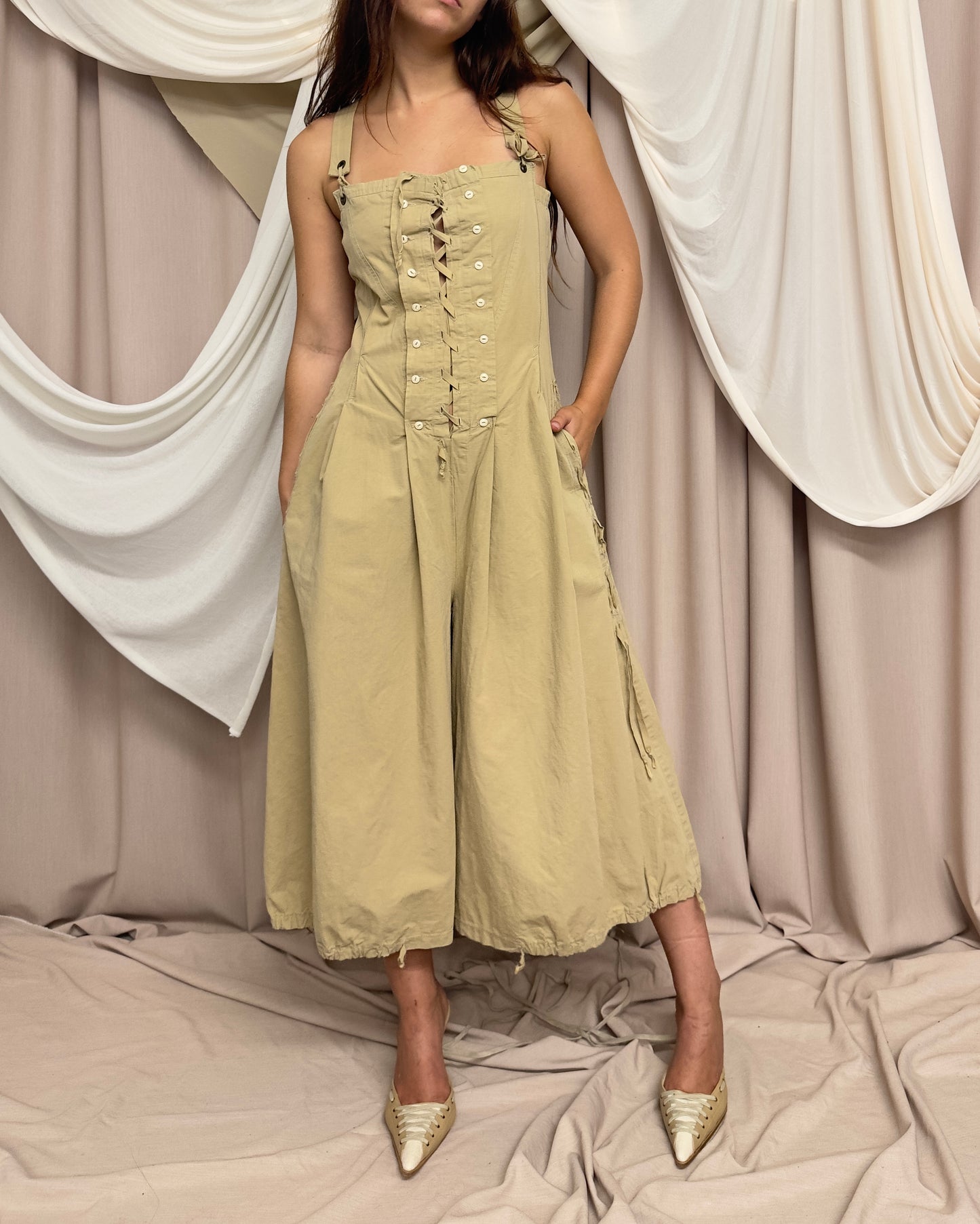 WIDE LEG JUMPSUIT by Marithé + François Girbaud