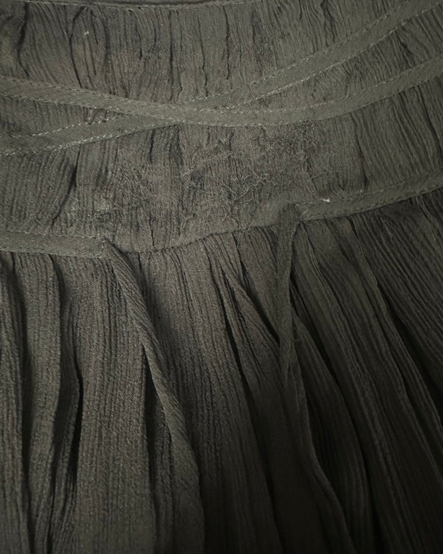 SEMI-SHEER MIDI SKIRT IN 100% SILK by Roberto Cavalli
