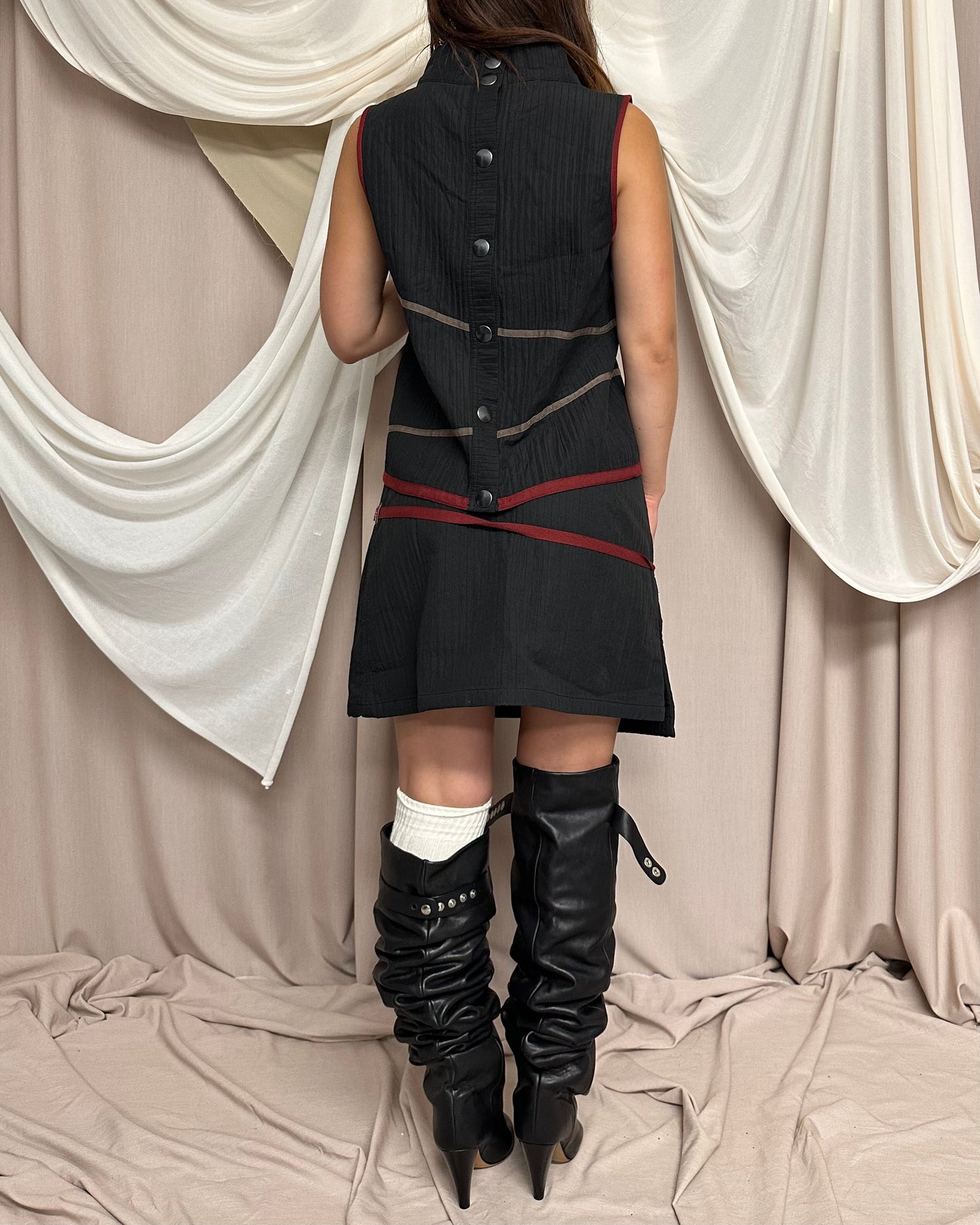 DARK GREY UTILITARIAN 2 PIECE SET by Cop Copine