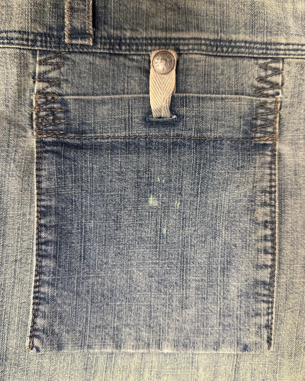DECONSTRUCTED DENIM MAXI SKIRT by Marithé + François Girbaud