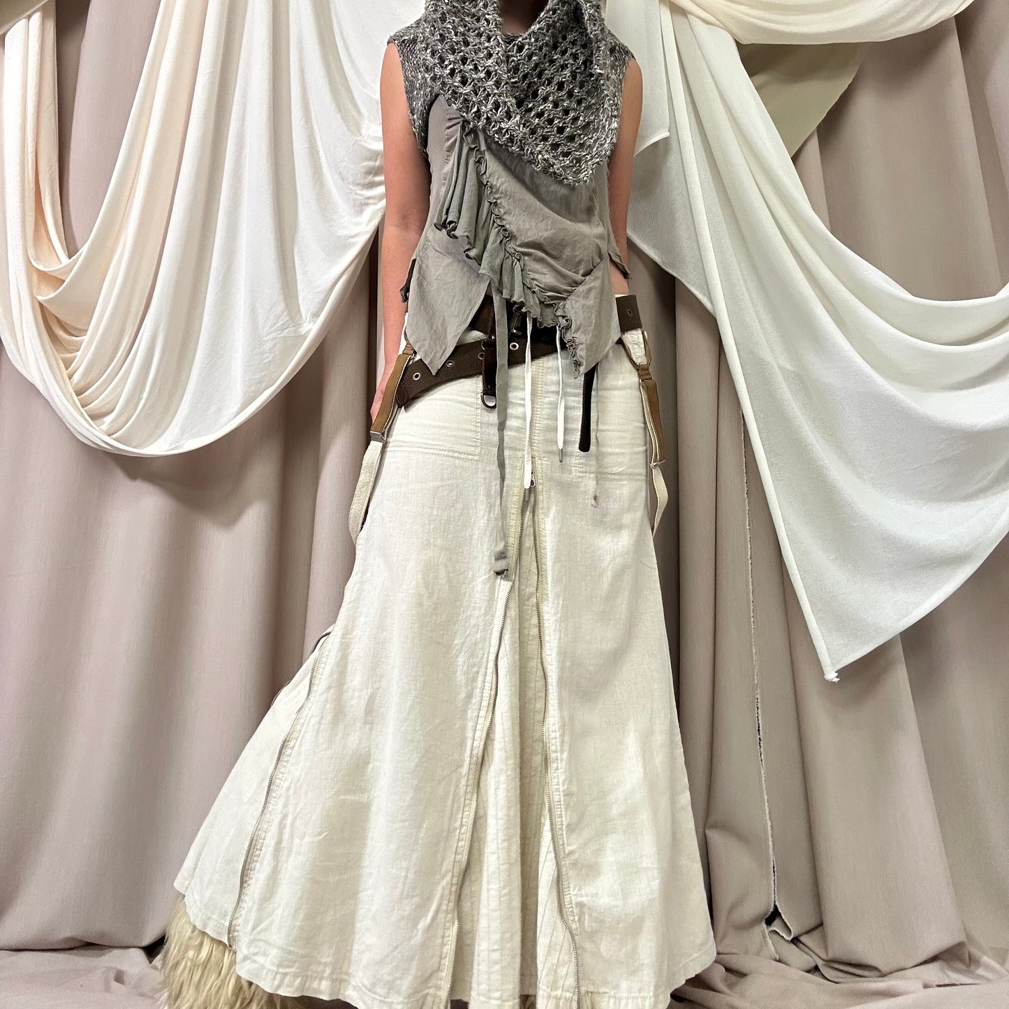 OPEN KNIT TUNIC by Sarah Pacini