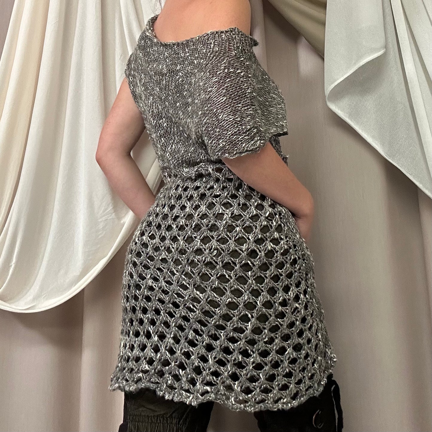 OPEN KNIT TUNIC by Sarah Pacini