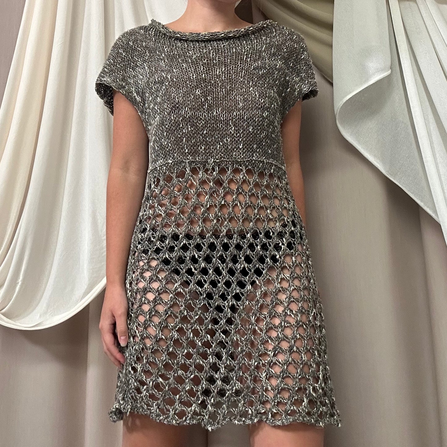 OPEN KNIT TUNIC by Sarah Pacini