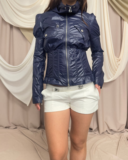 PUFF SLEEVE CORSETED LIGHTWEIGHT JACKET by Diesel