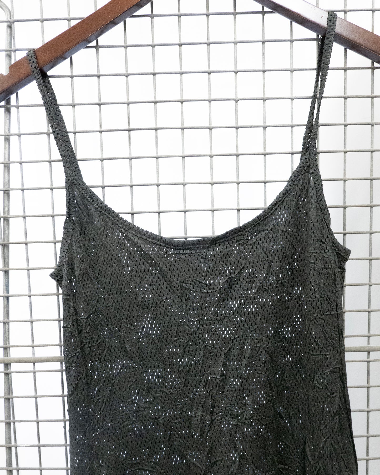 CRINKLE MESH DRESS by Marithé + François Girbaud