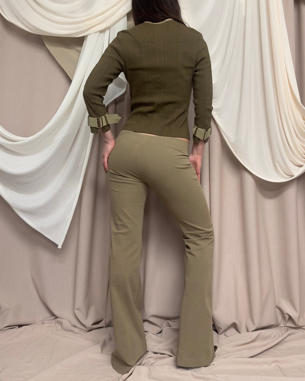 KHAKI TAILORED SHIRT BY PLEIN SUD