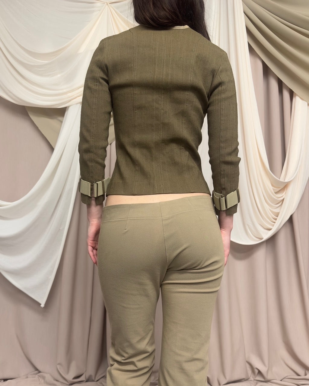 KHAKI TAILORED SHIRT BY PLEIN SUD