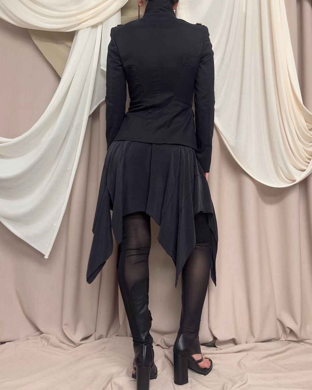 SCULPTED JACKET WITH STAND COLLAR BY GUCCI
