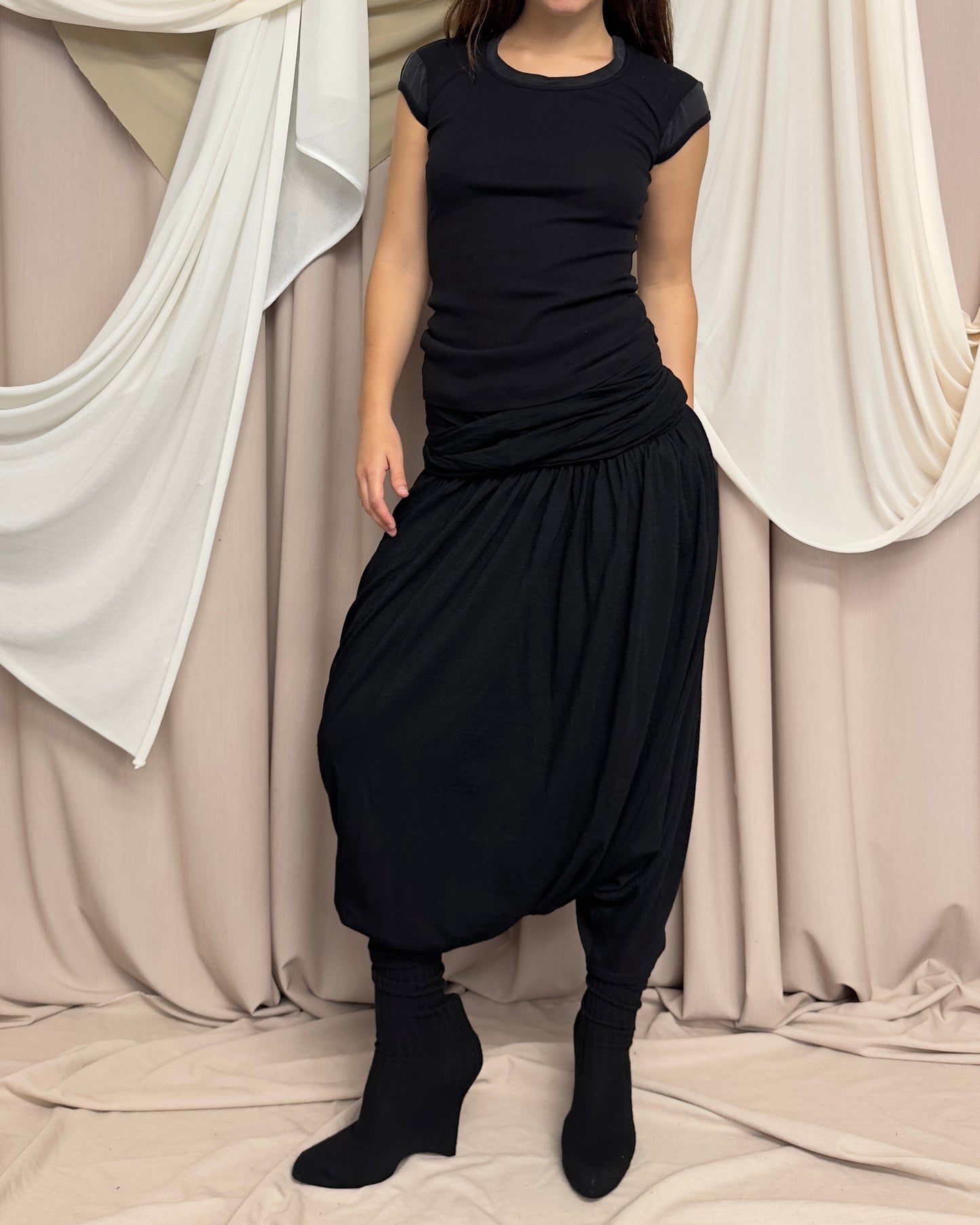 DROP CROTCH JERSEY TROUSERS by Junya Watanabe