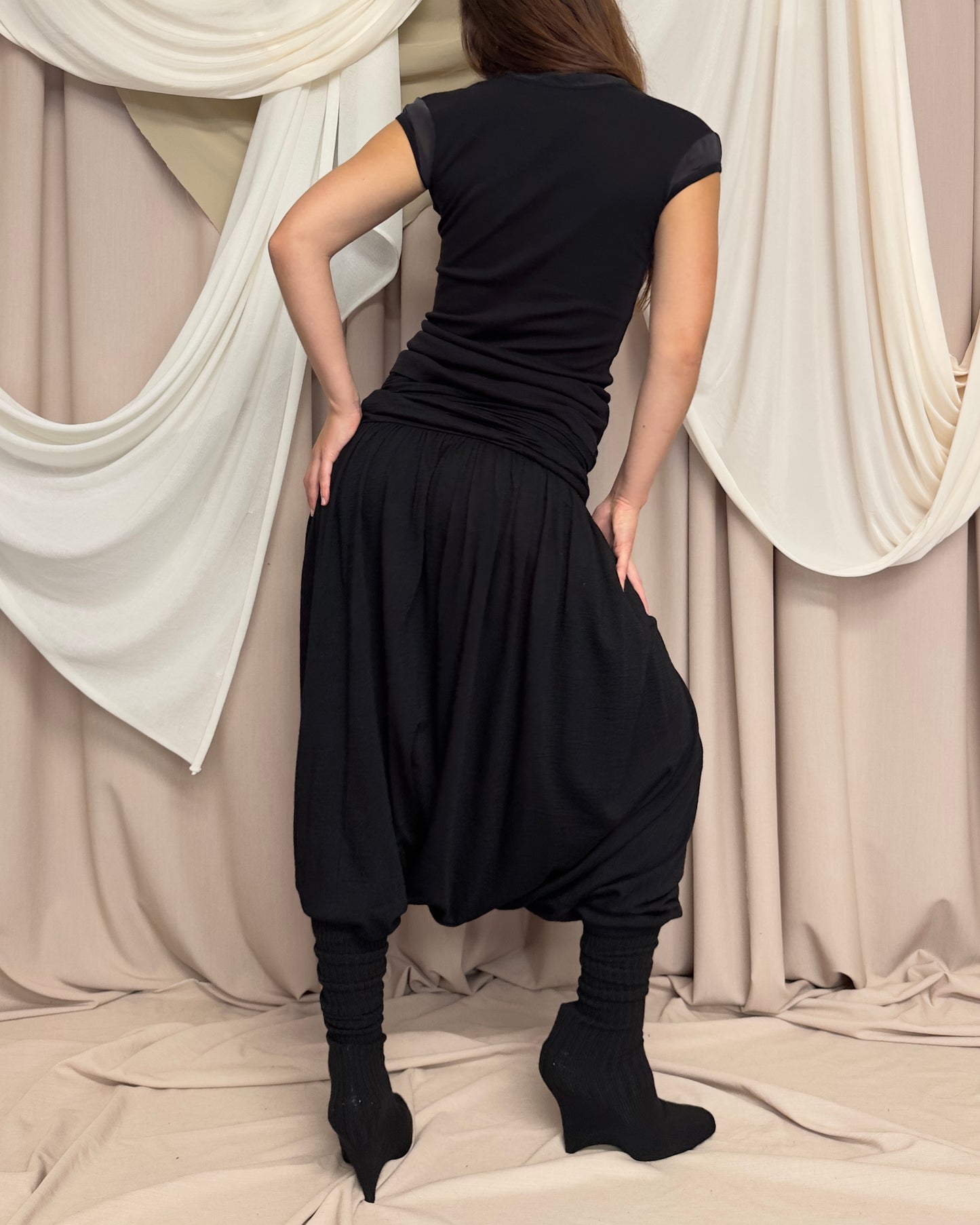 DROP CROTCH JERSEY TROUSERS by Junya Watanabe