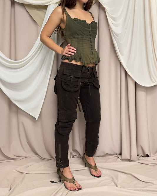 COMBAT CAPRI PANTS by Dsquared2