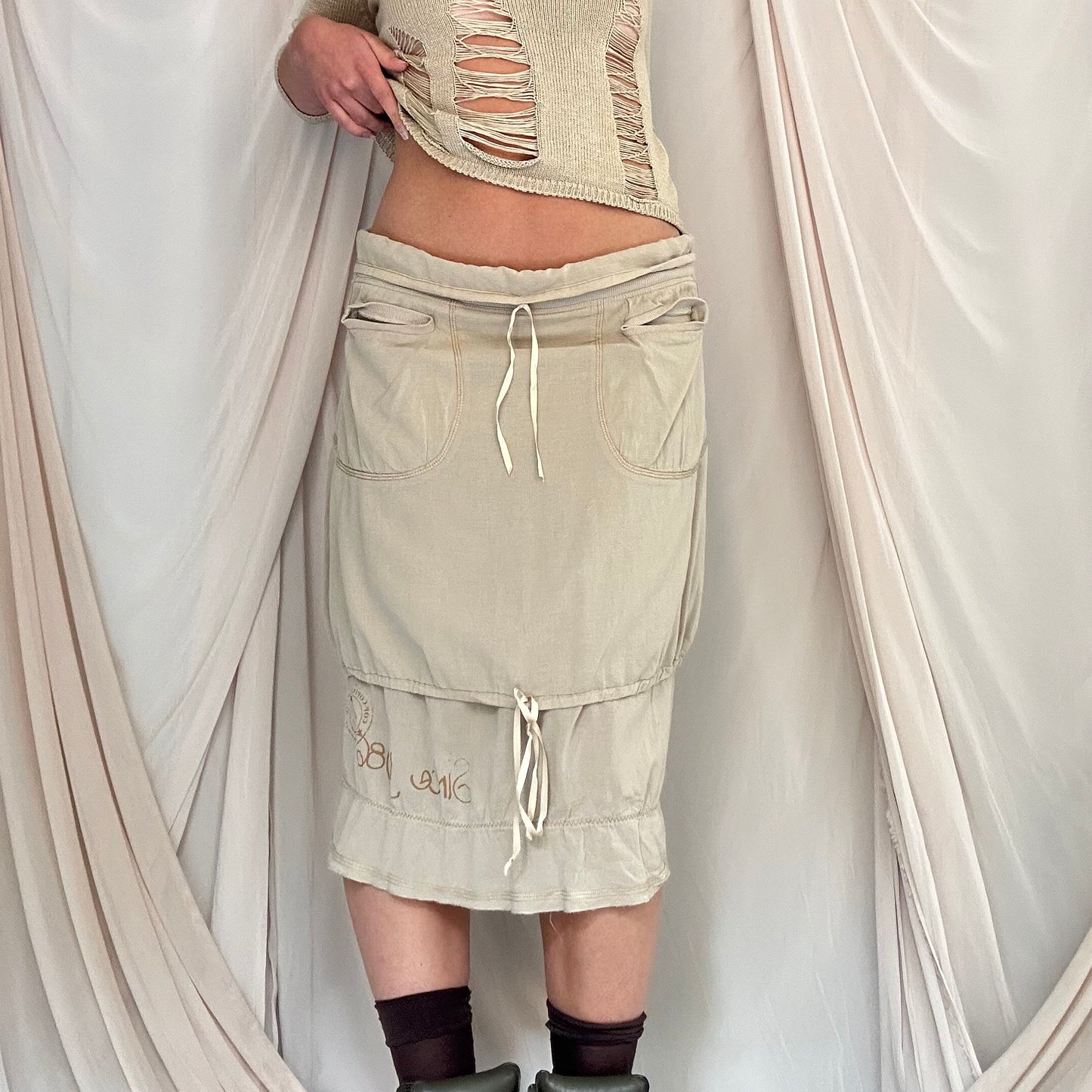 TIERED PARACHUTE SKIRT by Cop Copine