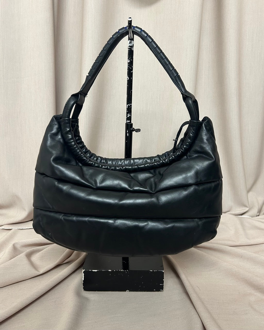PADDED LEATHER BAG by Y-3