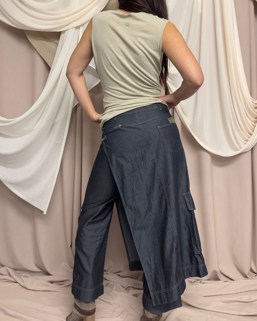 MAXI OVER-SKIRT TROUSERS by Cop Copine