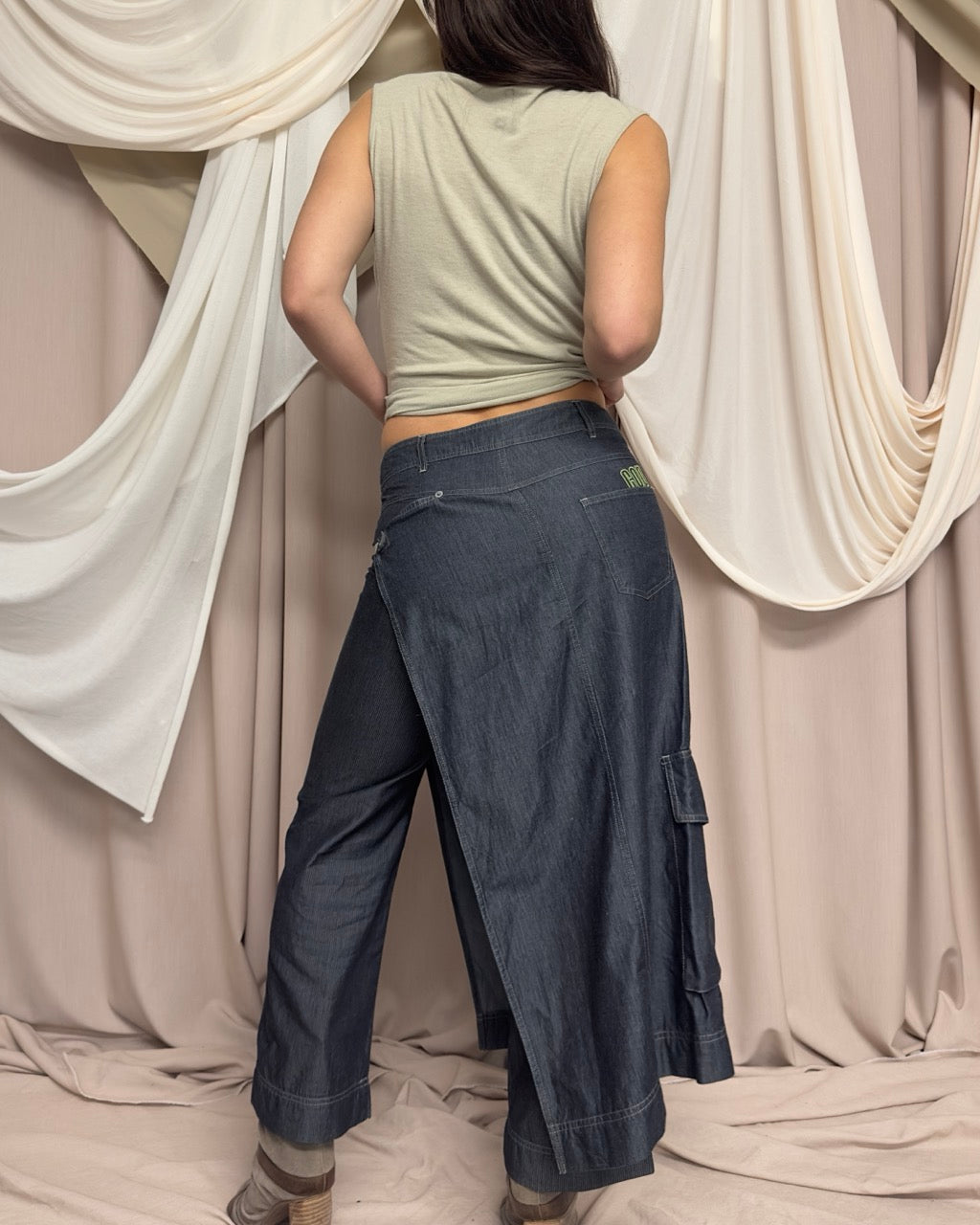 MAXI OVER-SKIRT TROUSERS by Cop Copine