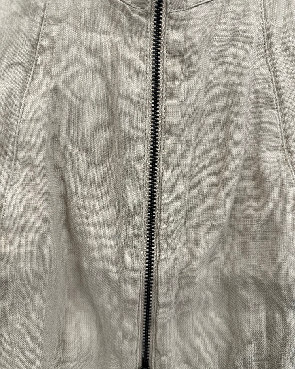 CROPPED ASYMMETRIC SLEEVELESS JACKET by Sarah Pacini