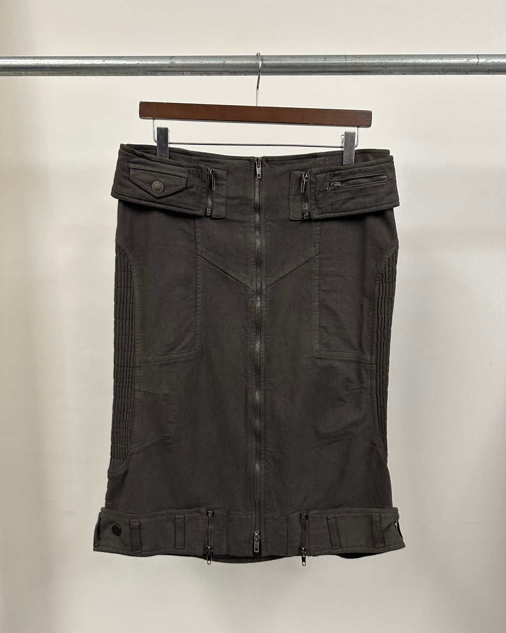 STRUCTURED UTILITY SKIRT by Gaetano Navarra