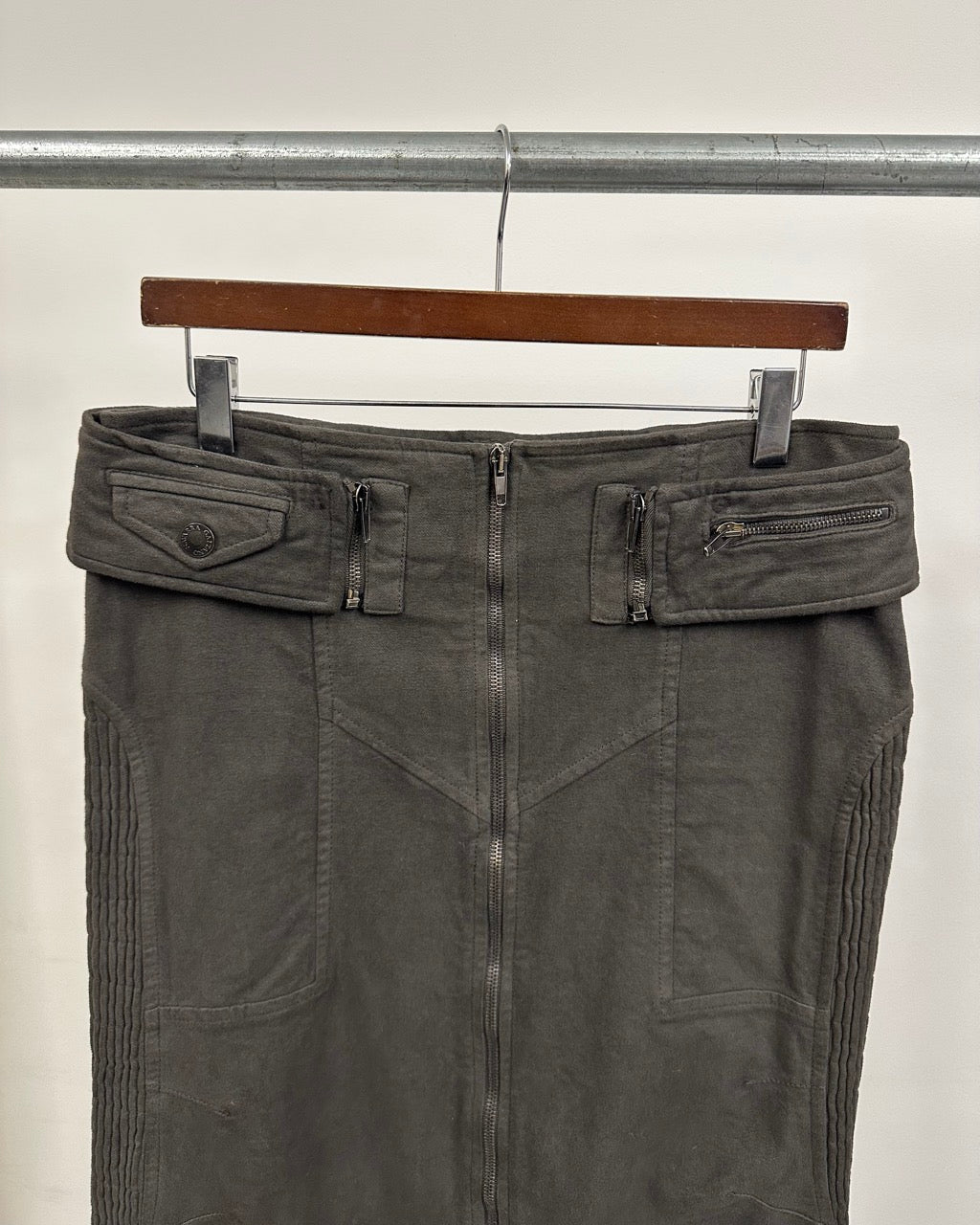STRUCTURED UTILITY SKIRT by Gaetano Navarra
