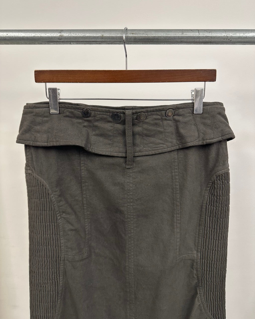 STRUCTURED UTILITY SKIRT by Gaetano Navarra