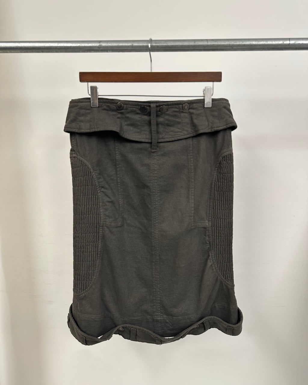 STRUCTURED UTILITY SKIRT by Gaetano Navarra