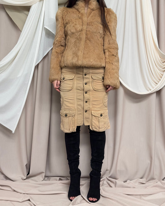 MILITARY STYLE CARGO SKIRT by Cavalli