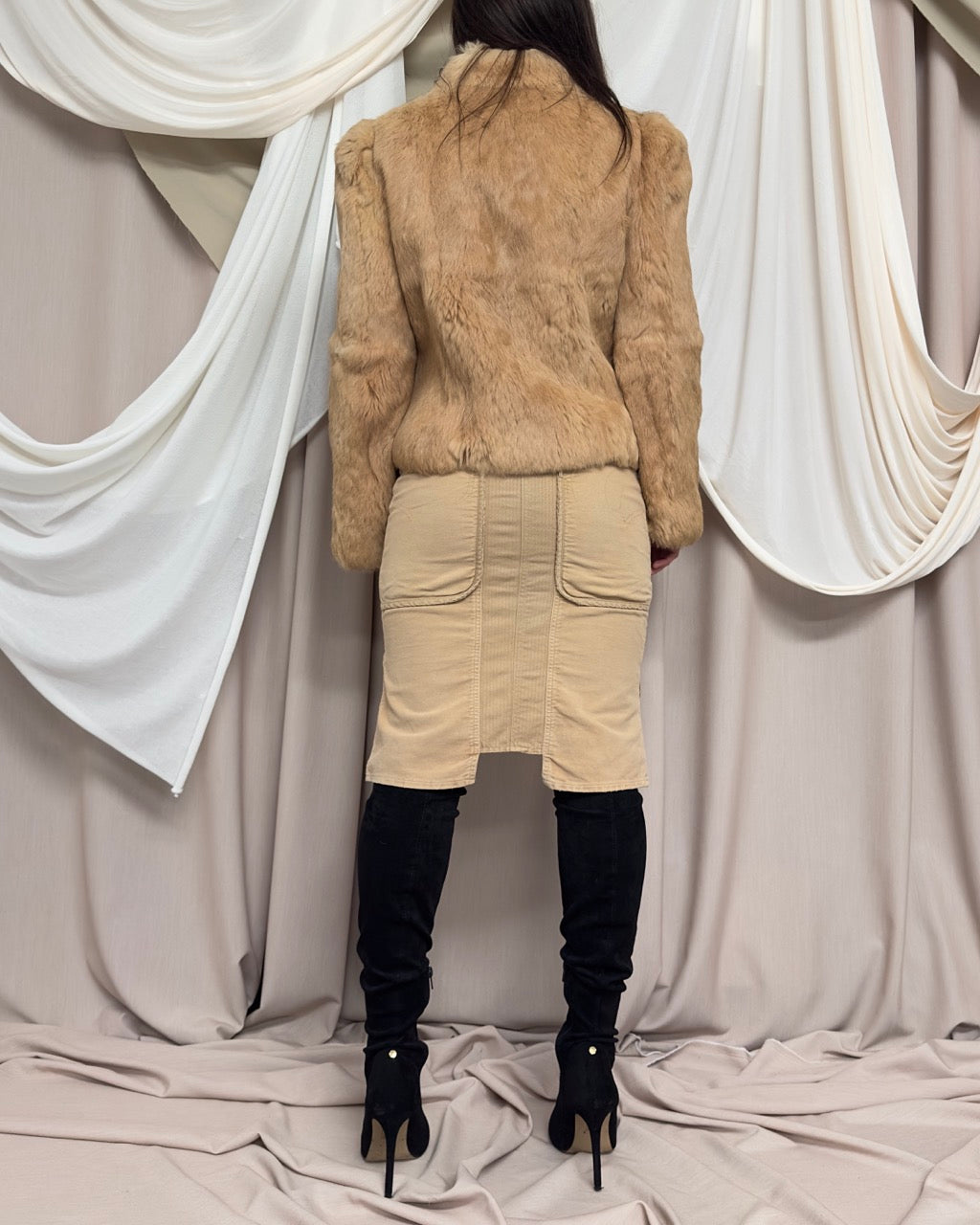MILITARY STYLE CARGO SKIRT by Cavalli