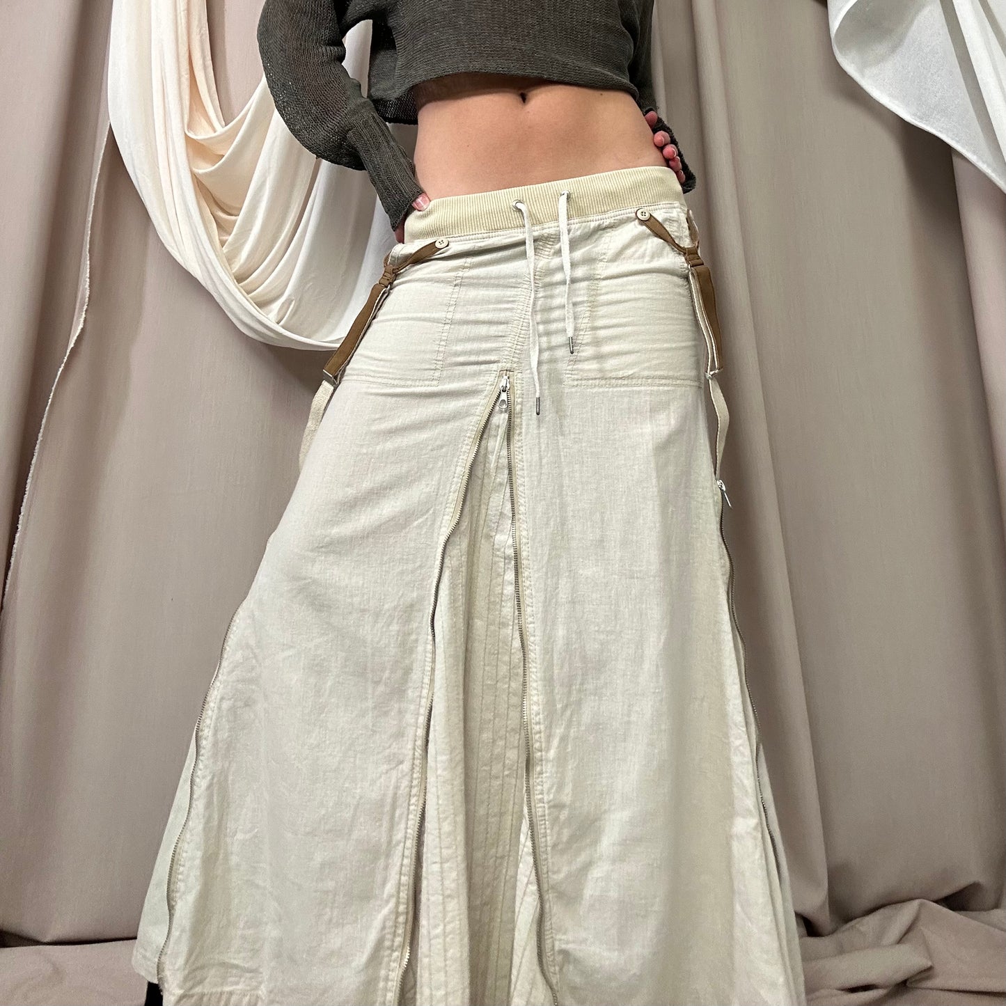 SAND CARGO MAXI SKIRT by G.O.A