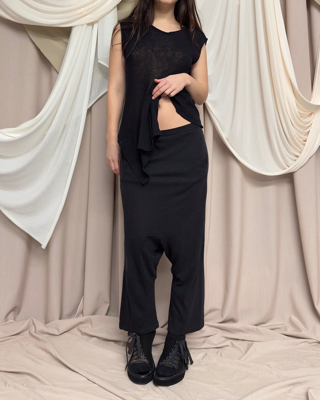 DROP CROTCH TROUSERS by Rick Owens Lilies