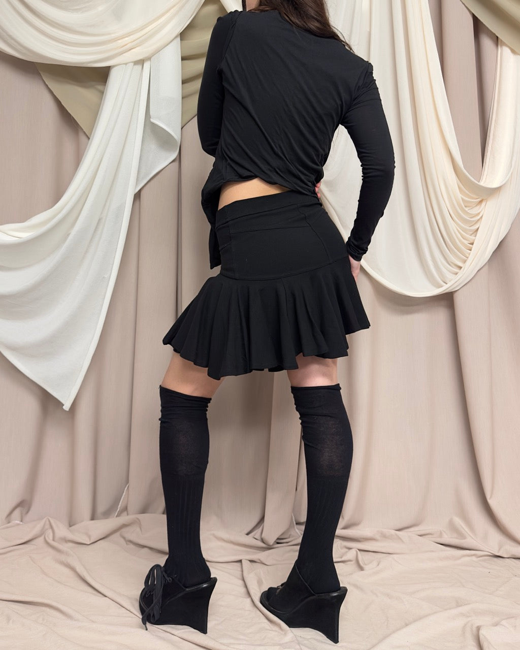 SCULPTURAL LONG SLEEVE T SHIRT by Plein Sud