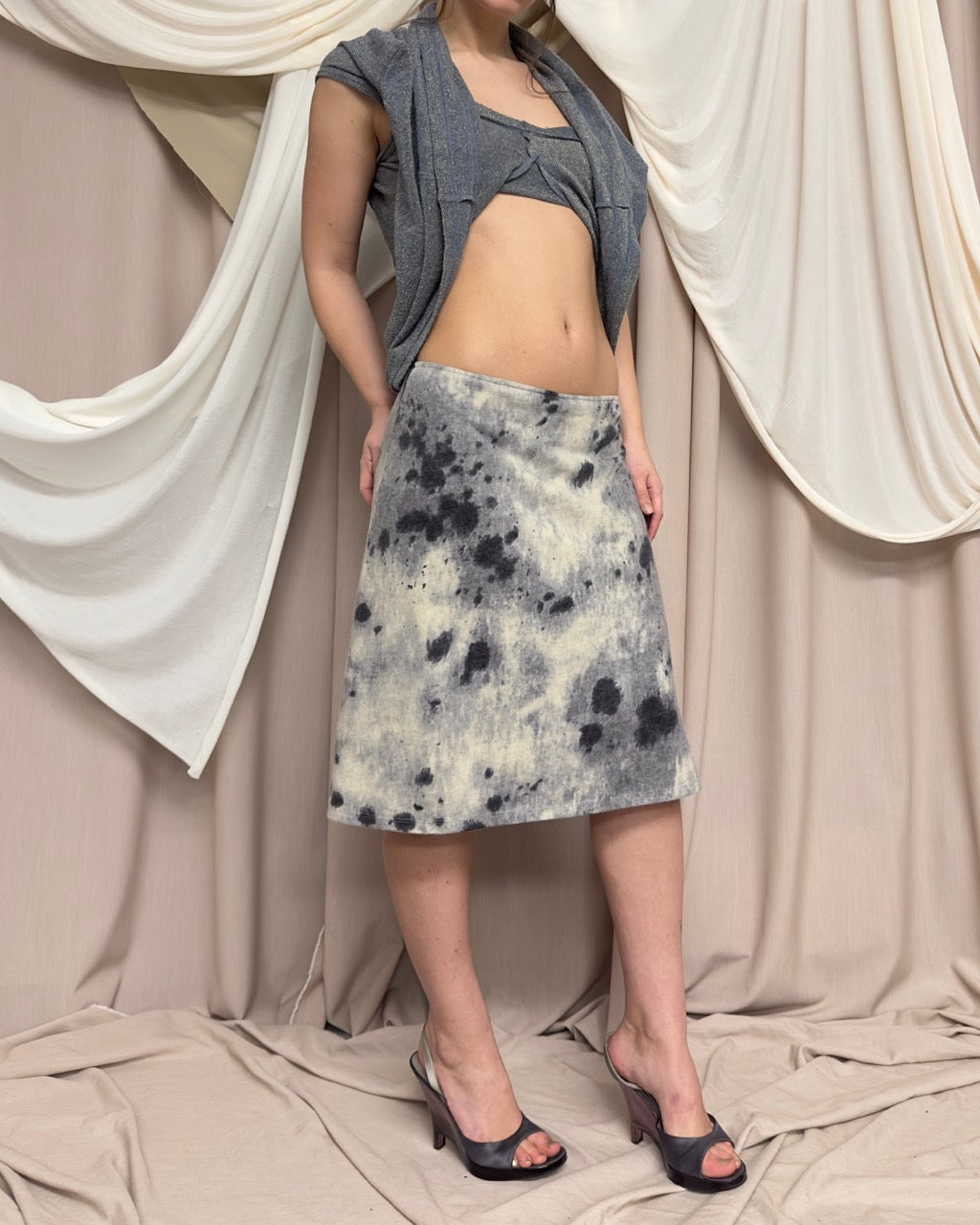 SILVER MESH STRUCTURAL TOP by Junya Watanabe
