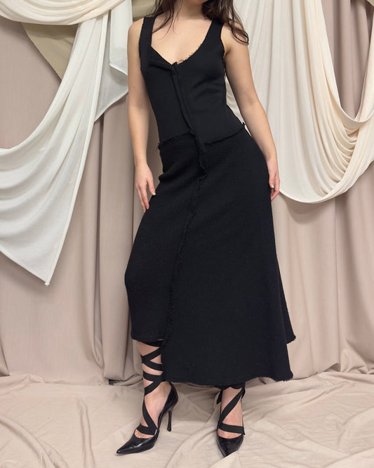 DISTRESSED PATCHWORK DRESS BY COMME DES GARÇONS